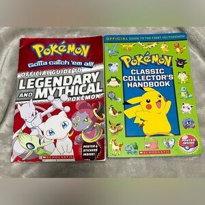 Pokemon Guidebook and Collectors Handbook